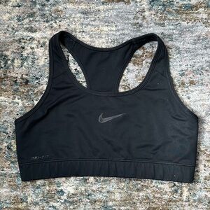Nike Women's Dri-FIT Black Sports Bra